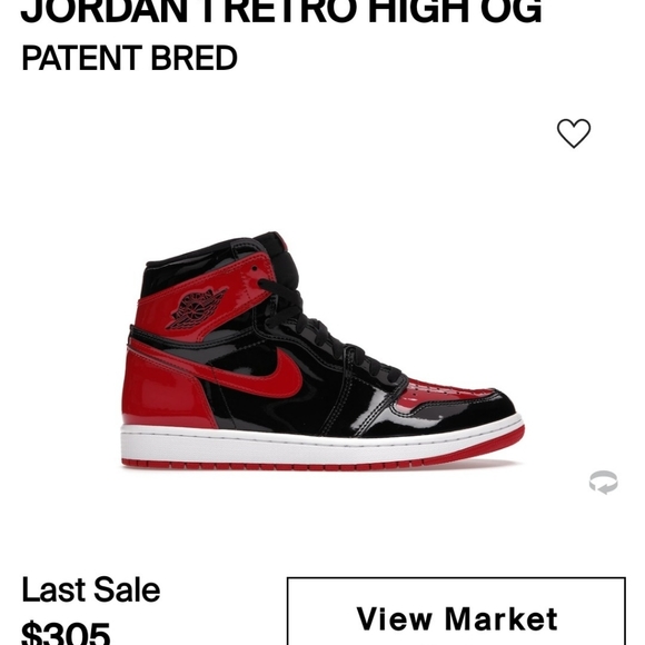 Mens 13 Patent Leather Jordan's Stock X No Box